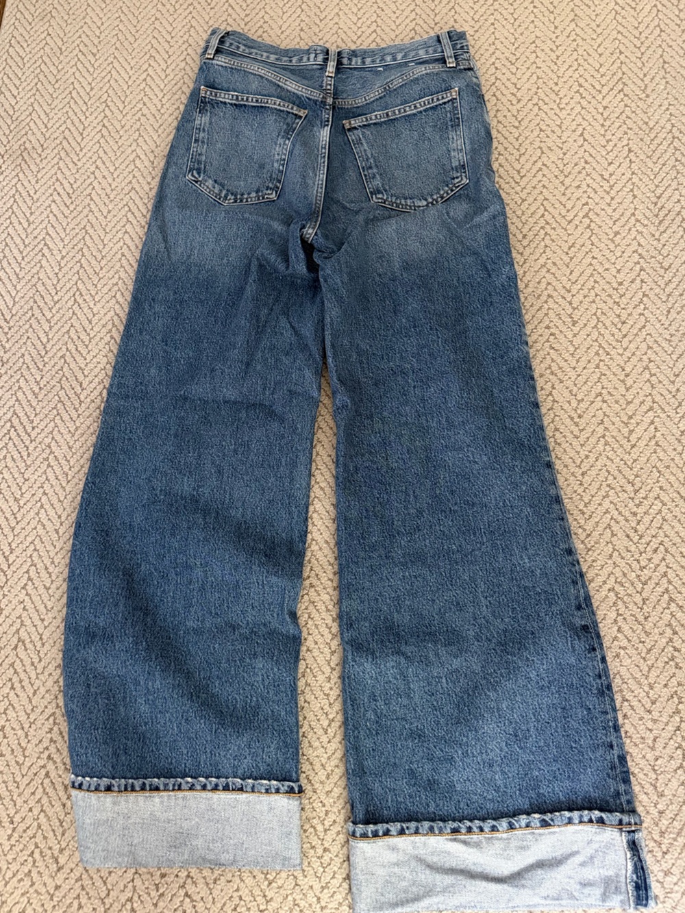 Agolde Dame wide leg high rise jeans color control - Picture 7 of 7